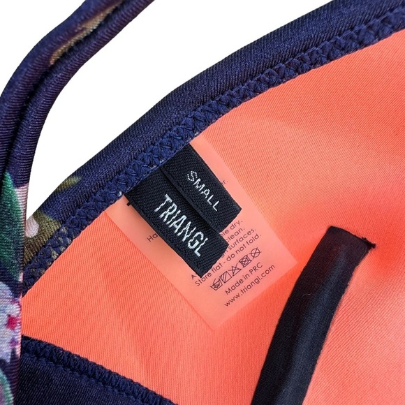 Triangl Delilah Bikini Womens Swimsuit Swim Top Bottom Bag Revolve Small - Picture 8 of 13